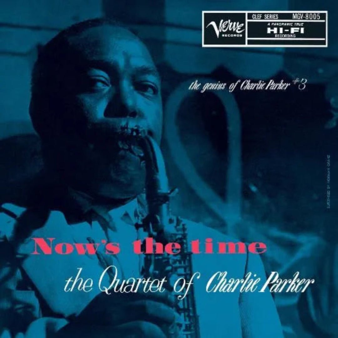Charlie Parker Now’s The Time 180g vinyl album cover reissue