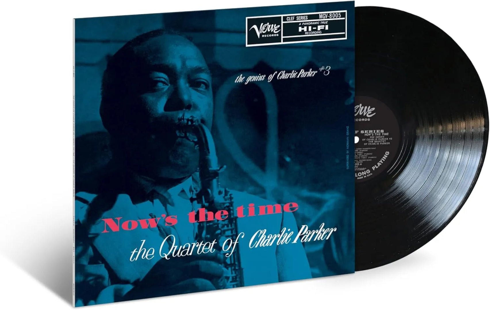 Now’s The Time LP by Charlie Parker 1957 Verve By Request vinyl