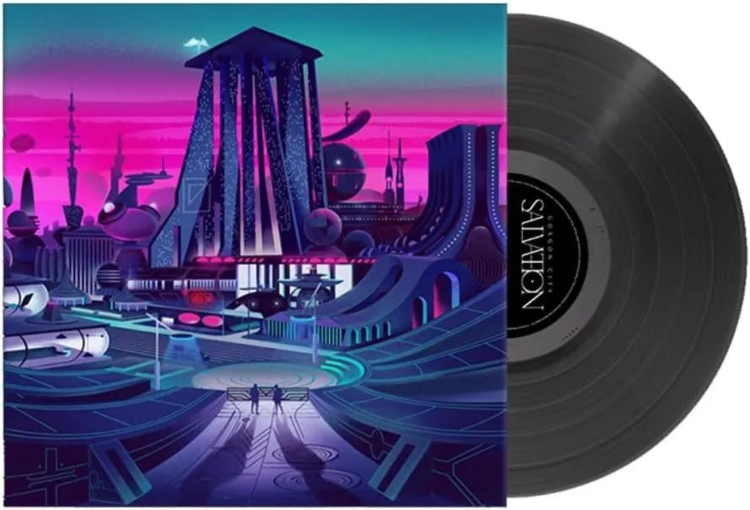 Front cover Salvation Gorgon City LP dance electronic album artwork sleeve
