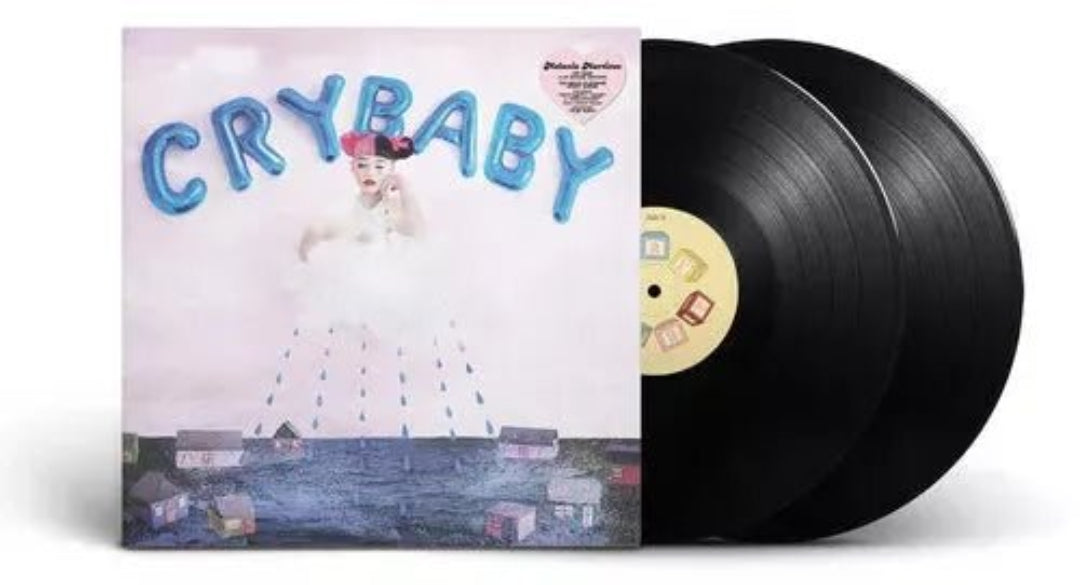 Front cover Melanie Martinez Cry Baby double LP artwork pop concept album
