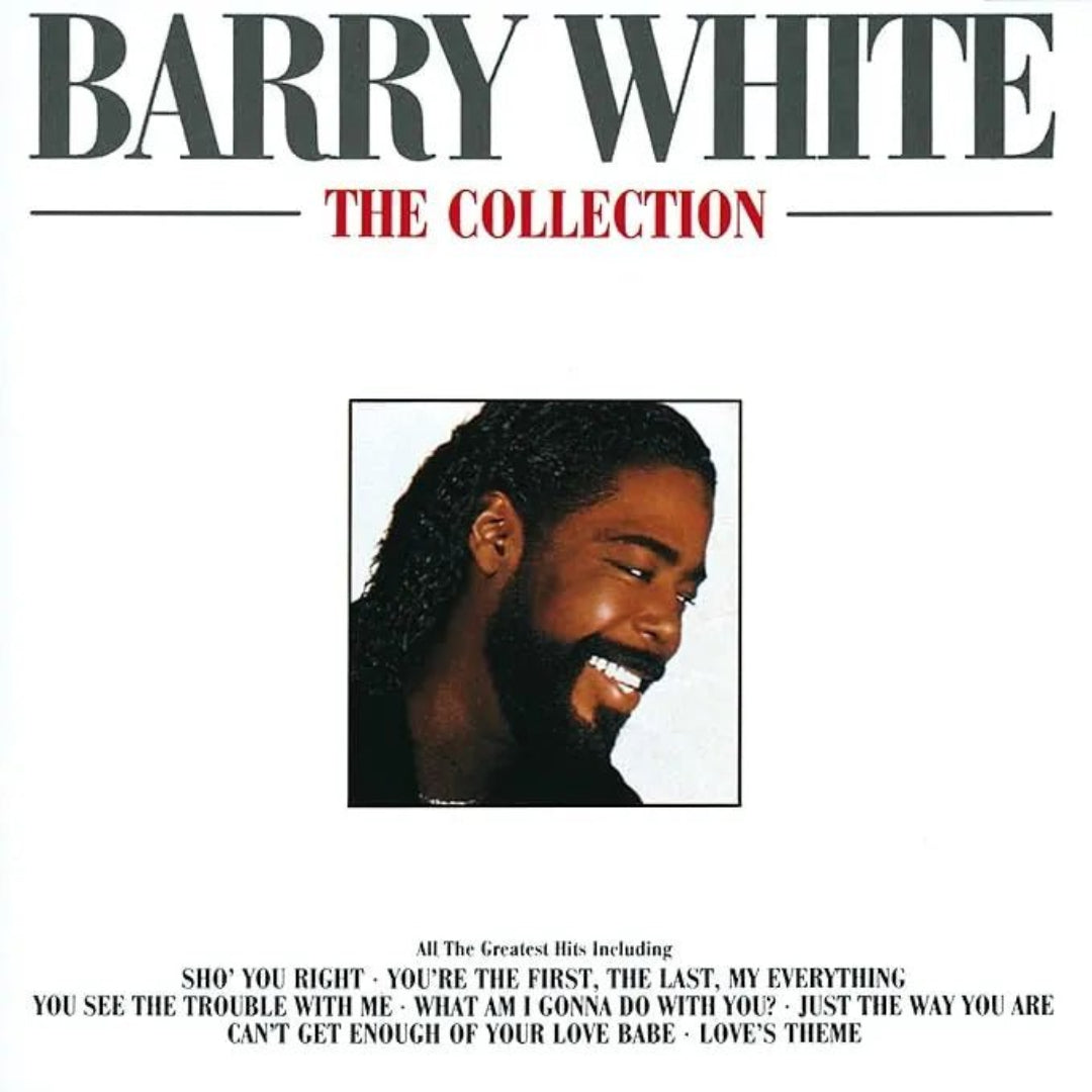 Barry White The Collection CD soul compilation album jewel case artwork
