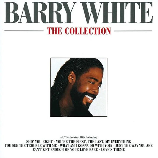 Barry White The Collection CD soul compilation album jewel case artwork
