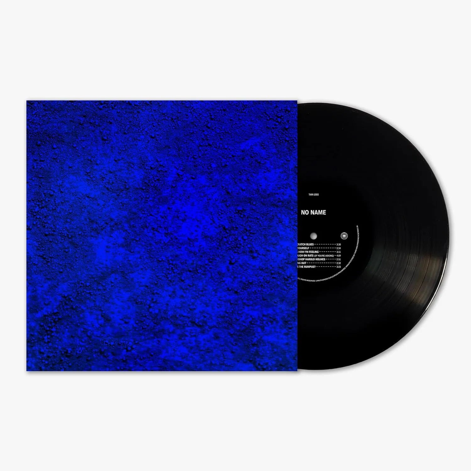 Front cover No Name Jack White LP raw rock album artwork minimal design vinyl
