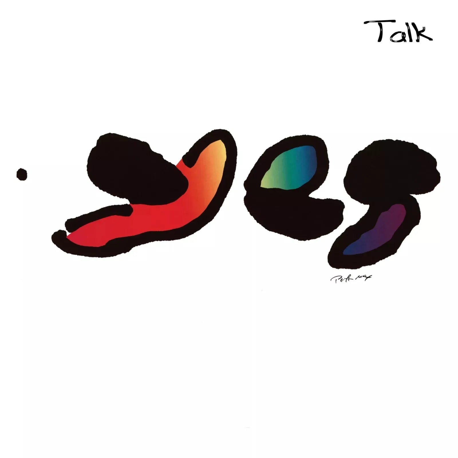 Yes Talk CD jewel case progressive rock album cover digital artwork classic band disc
