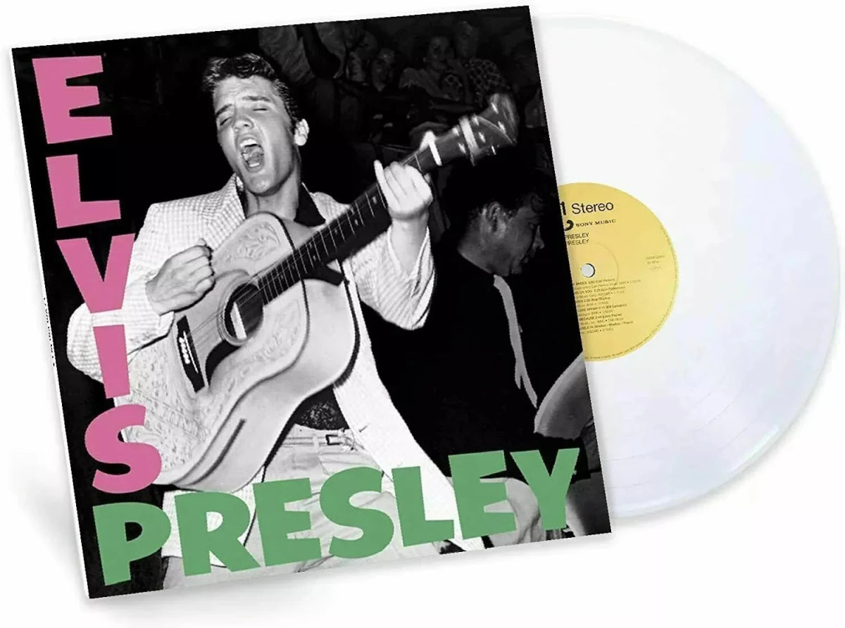 Limited edition white vinyl pressing of Elvis Presley’s 1956 debut
