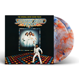 Various - Saturday Night Fever Soundtrack (7537193) 2 LP Set Red Orange & Blue Marbled Vinyl