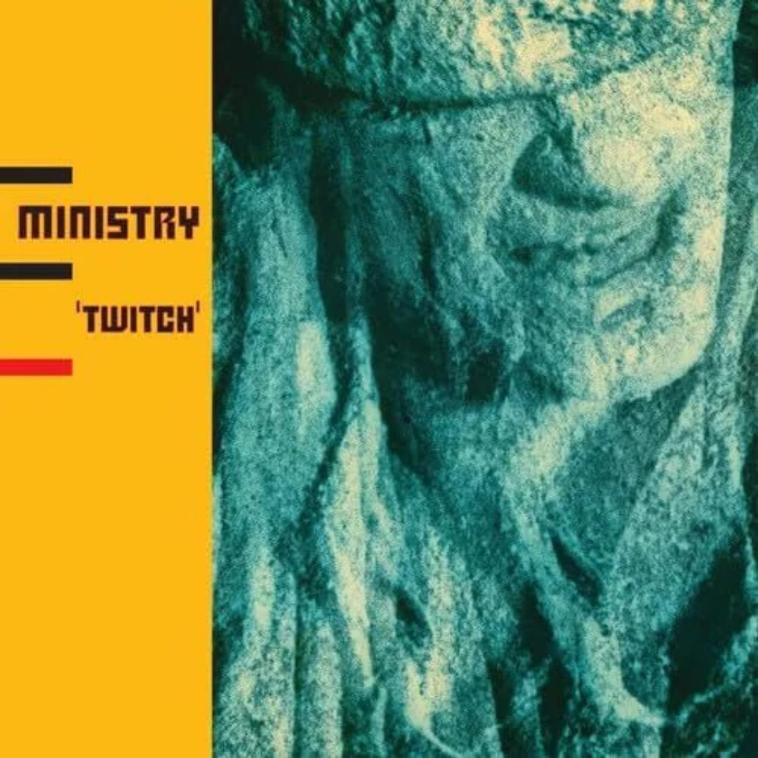 Ministry Twitch 2LP vinyl album cover industrial electronic artwork sleeve detail

