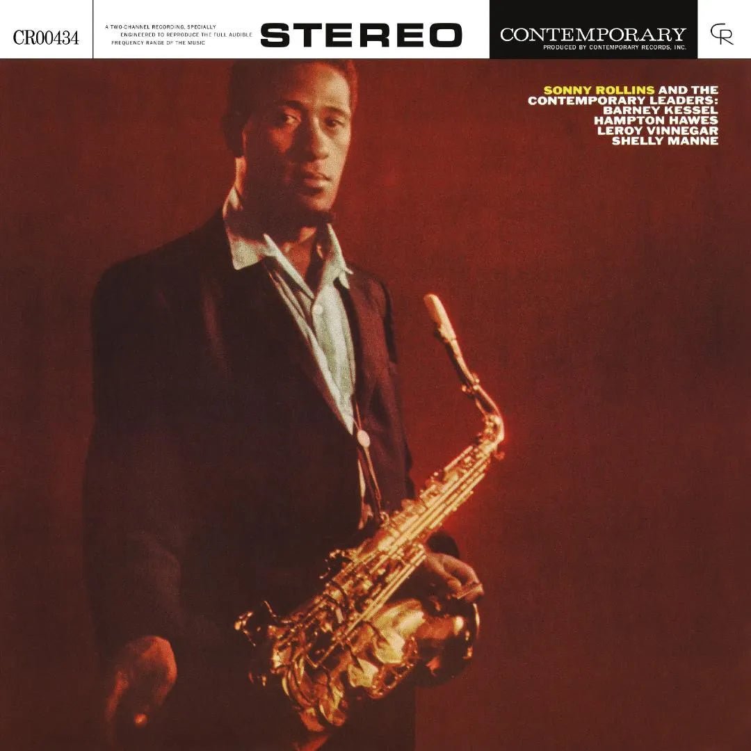 Sonny Rollins And The Contemporary Leaders LP vinyl jazz album cover artwork sleeve
