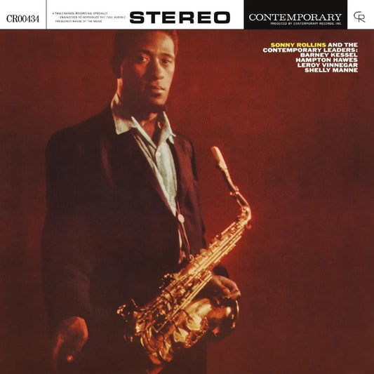 Sonny Rollins And The Contemporary Leaders LP vinyl jazz album cover artwork sleeve
