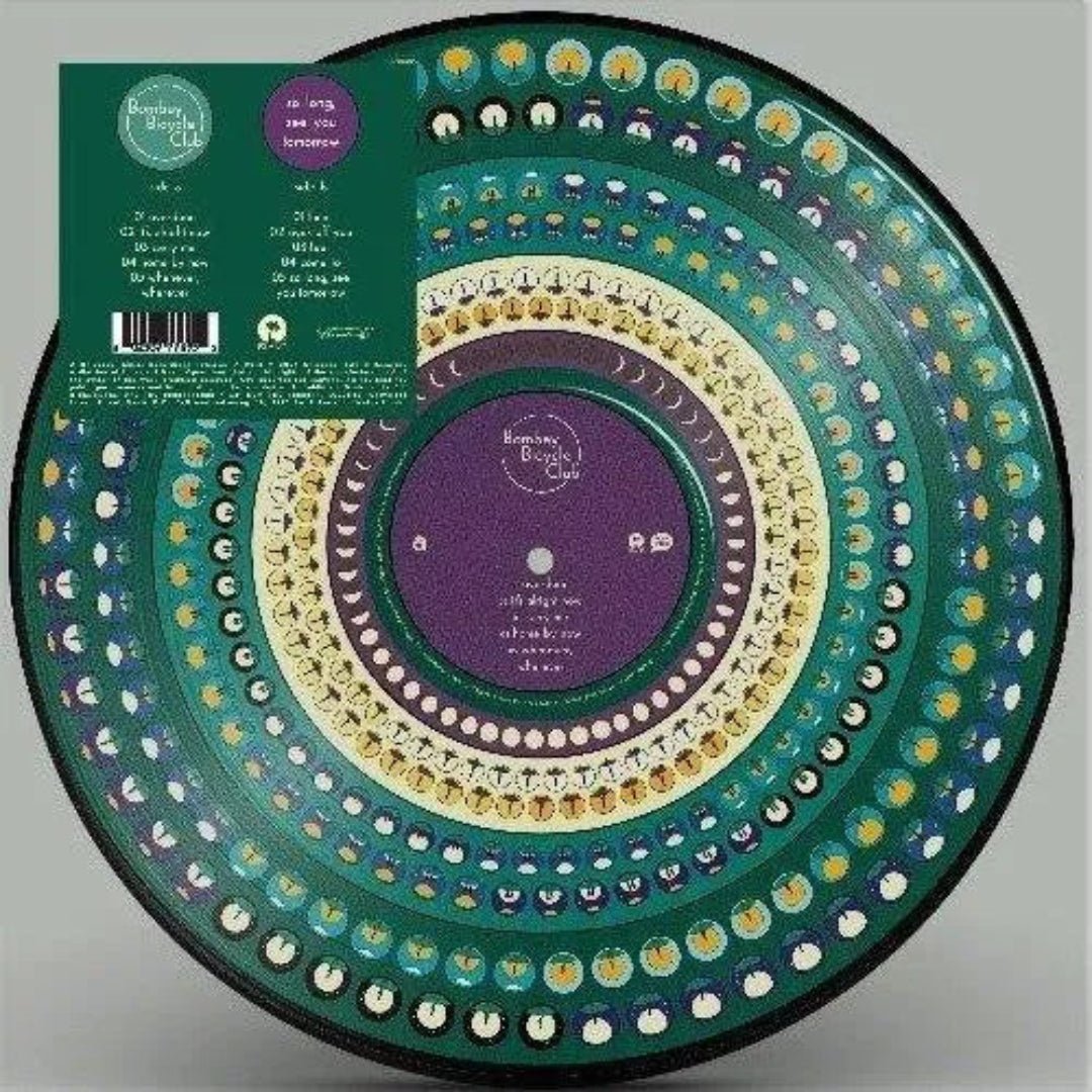 Bombay Bicycle Club So Long See You Tomorrow Zoetrope Picture Disc LP artwork