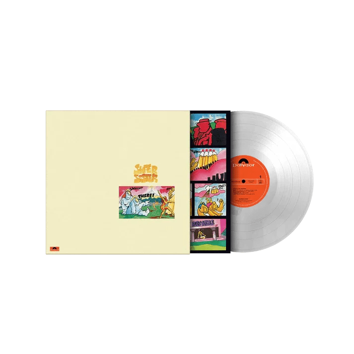 Dutch prog rock album Pudding And Gisteren LP with comic insert