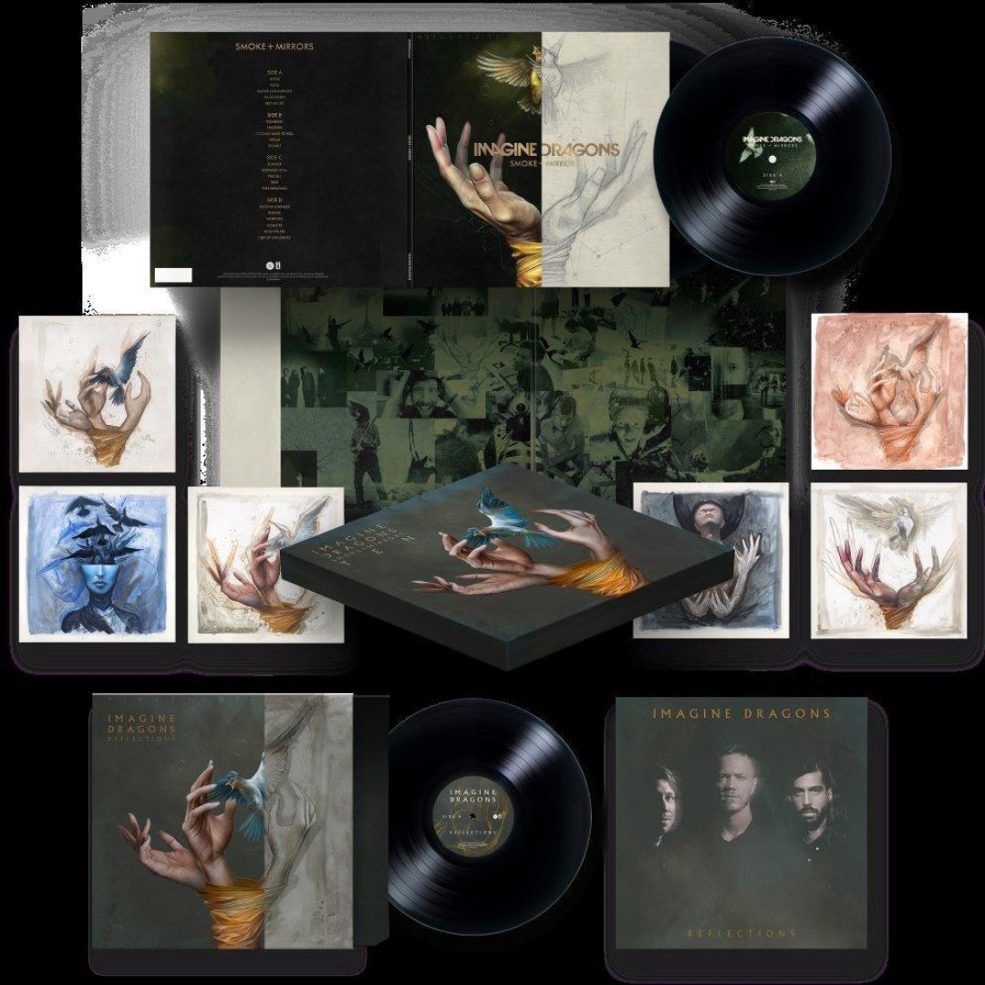 Imagine Dragons Reflections From The Vault Of Smoke + Mirrors LP rare archive release