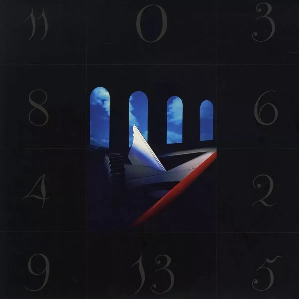Murder single 12 inch release showcasing New Order electronic post punk style.