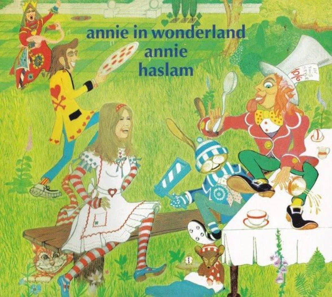 Annie Haslam Annie In Wonderland CD progressive symphonic rock solo album.