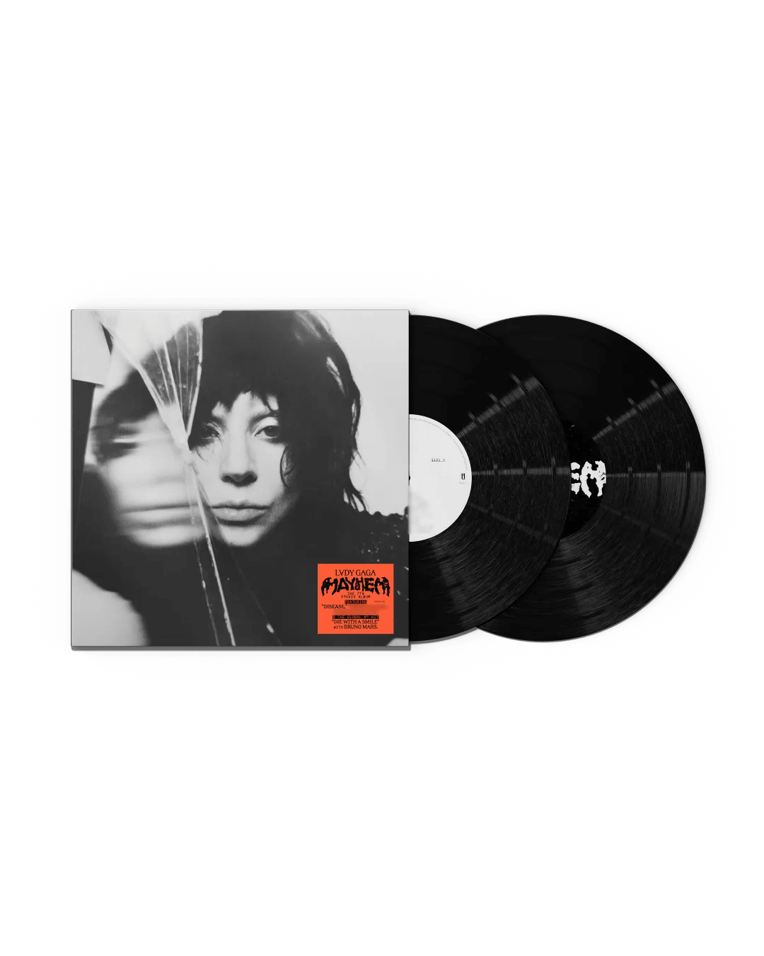 MAYHEM vinyl record by Lady Gaga featuring pop hits