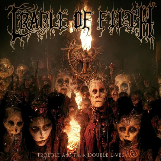 Cradle Of Filth Trouble And Their Double Lives 2 LP Live Metal Vinyl Album