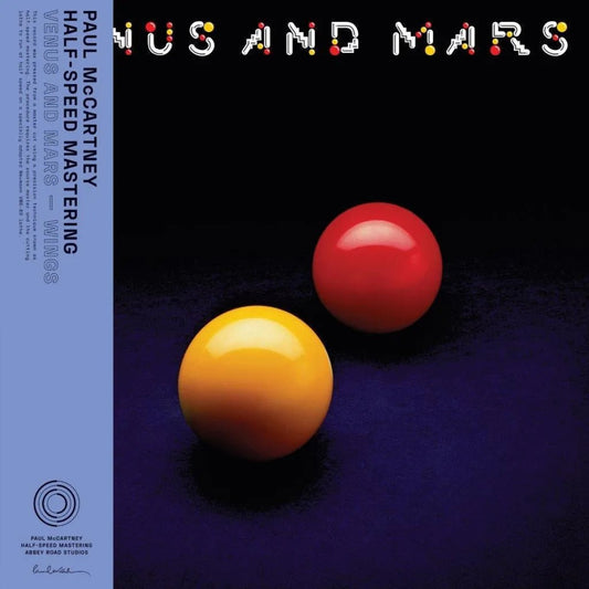Paul McCartney & Wings Venus and Mars 50th Anniversary LP front cover with artwork.