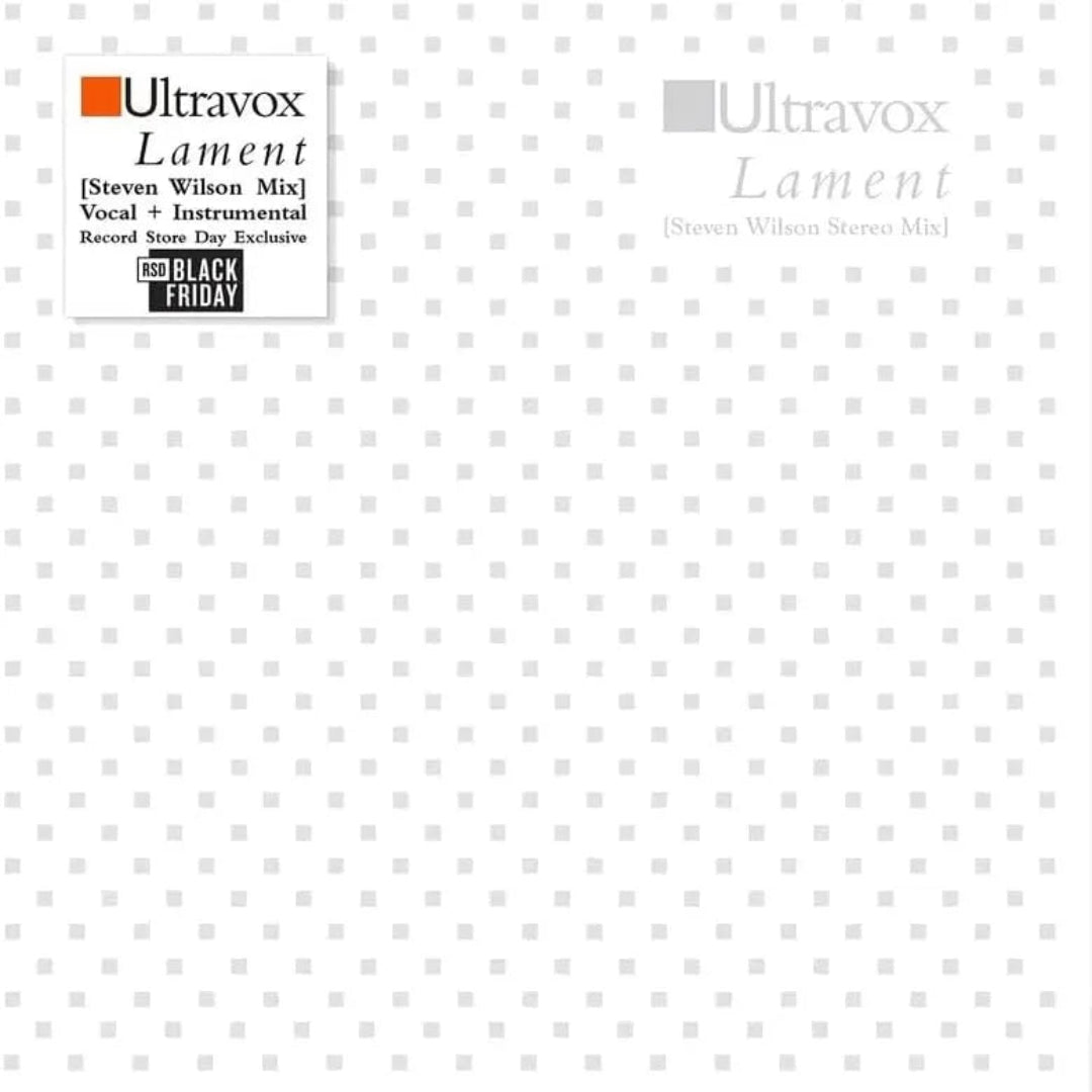 Ultravox Lament Steven Wilson Stereo Mix 2 CD Set front cover with album artwork.