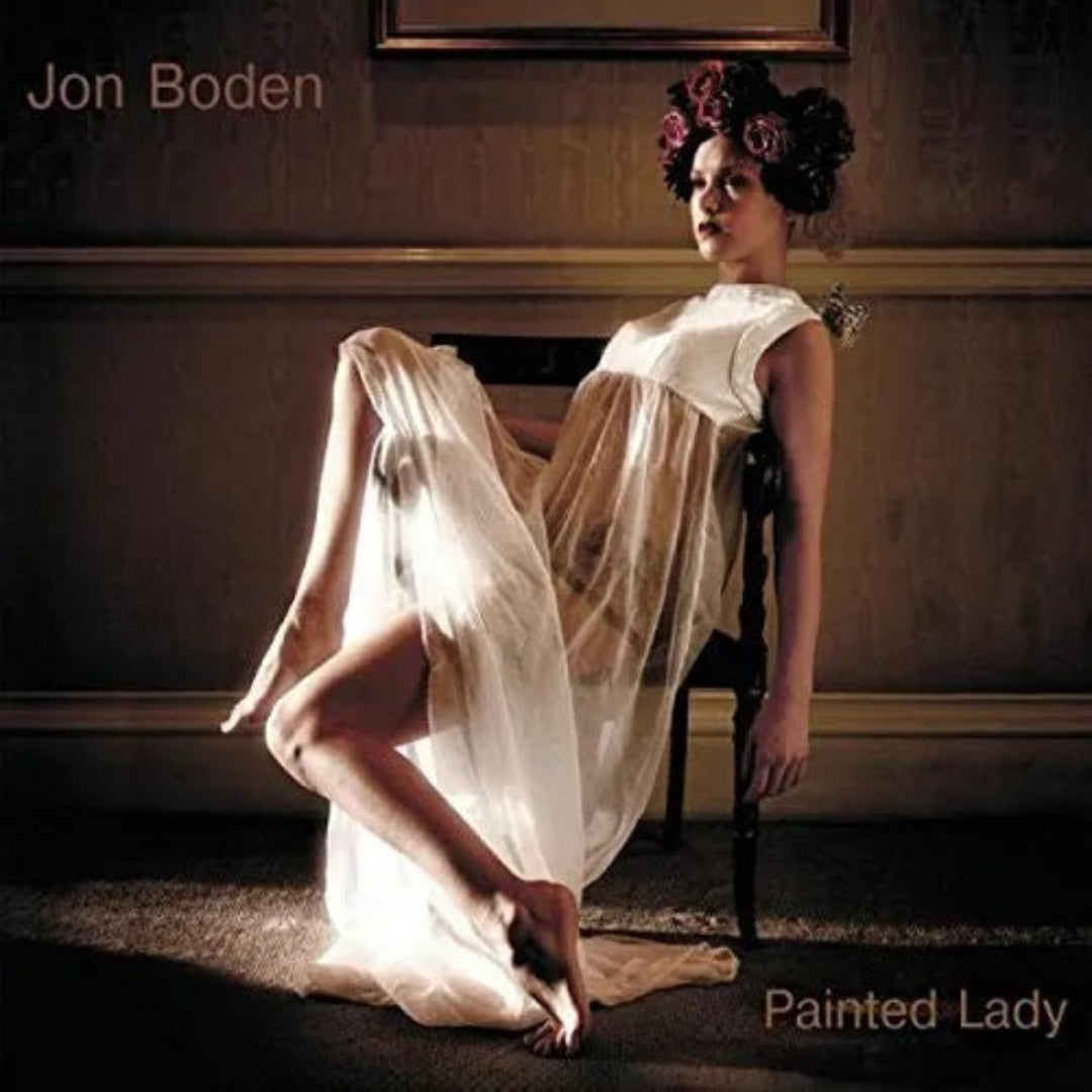 Jon Boden Painted Lady CD front cover with artist portrait and album title displayed.