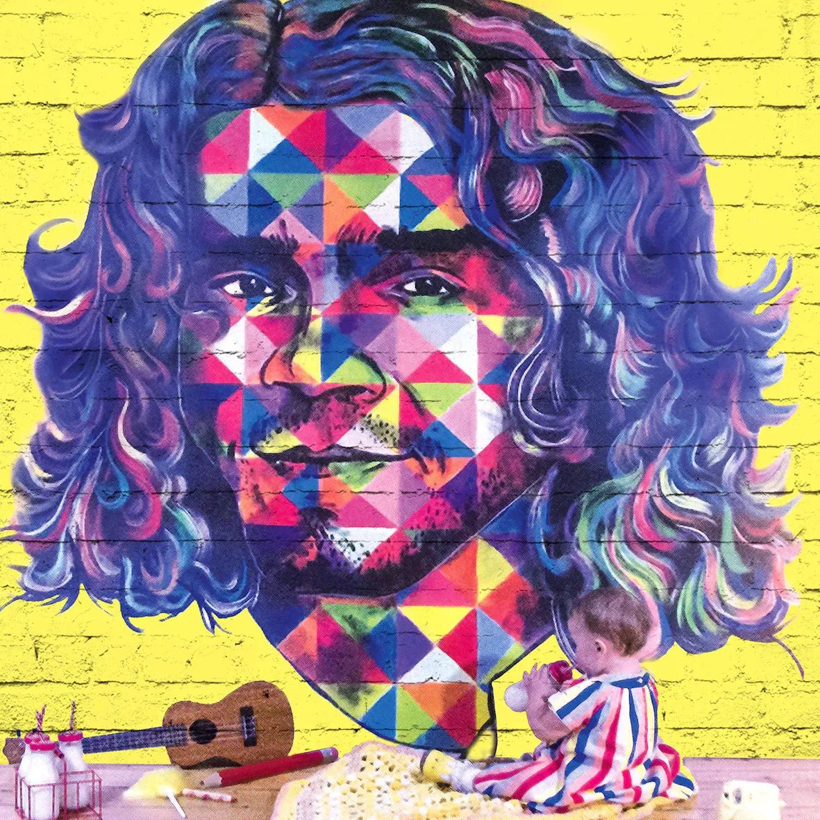 Kyle Falconer No Thank You CD front cover with artist portrait and album title.