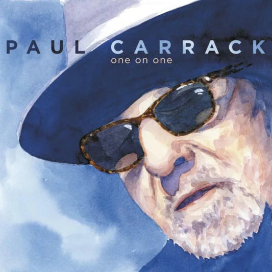 Paul Carrack One On One CD front cover with classic portrait and stylish title design.