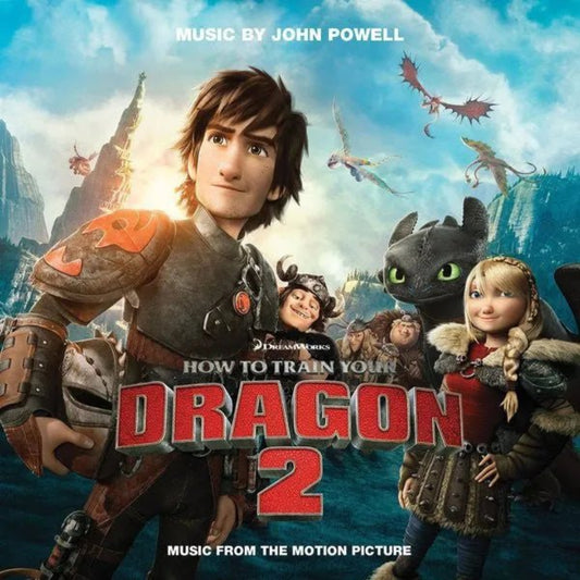John Powell How To Train Your Dragon 2 CD soundtrack album cover image