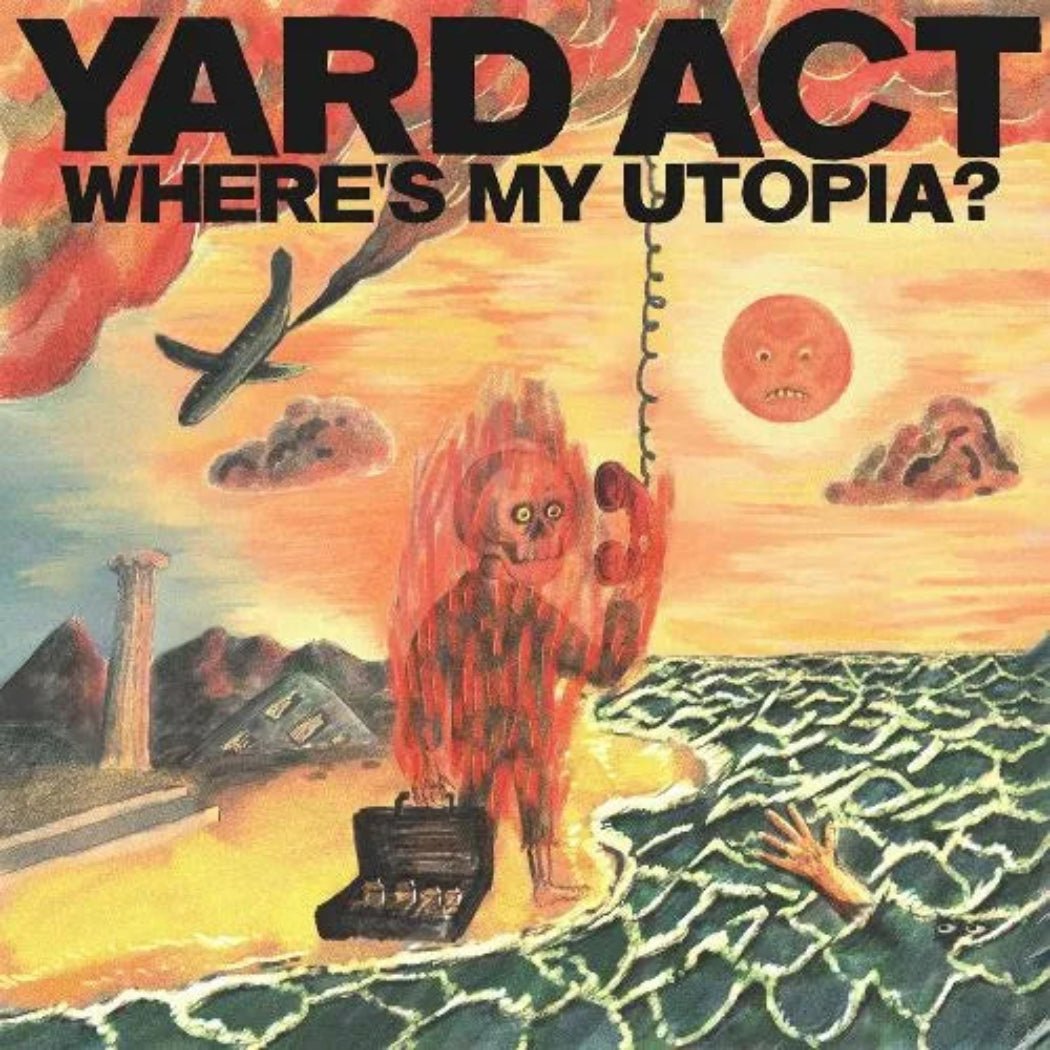 Yard Act Where’s My Utopia vinyl LP co-produced by Gorillaz member Remi Kabaka Jr