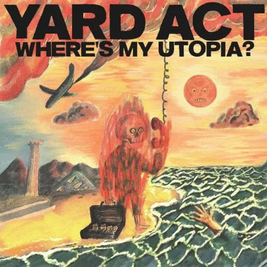 Yard Act Where’s My Utopia vinyl LP co-produced by Gorillaz member Remi Kabaka Jr