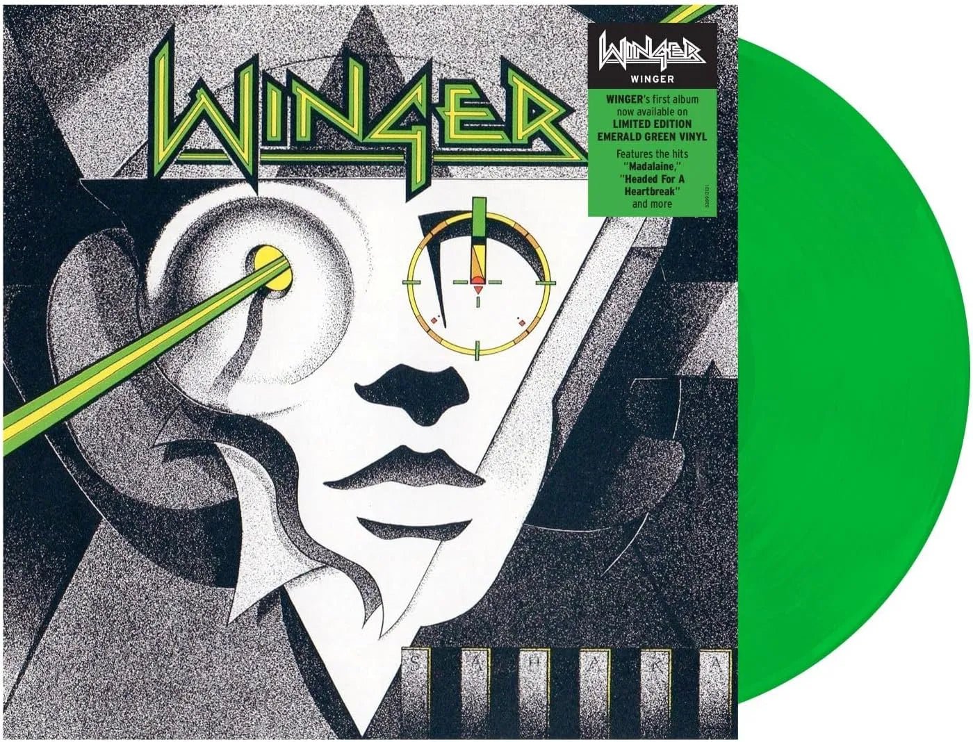 Classic rock Winger album with platinum hits and iconic 1988 cover artwork.