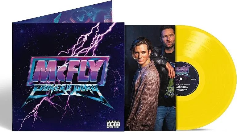 McFly - Power To Play LP Yellow Vinyl - 2 - LP - Orchard Records