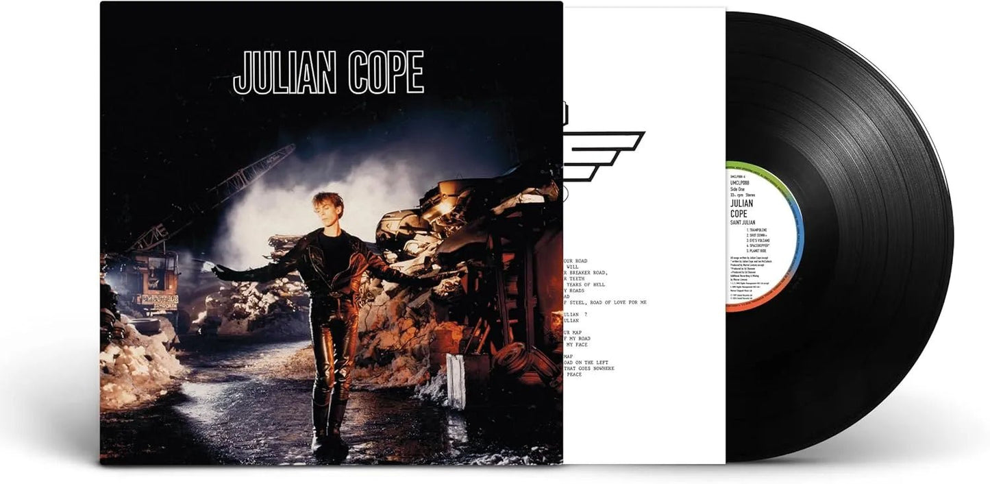 Saint Julian LP by Julian Cope front cover artwork 1987 release