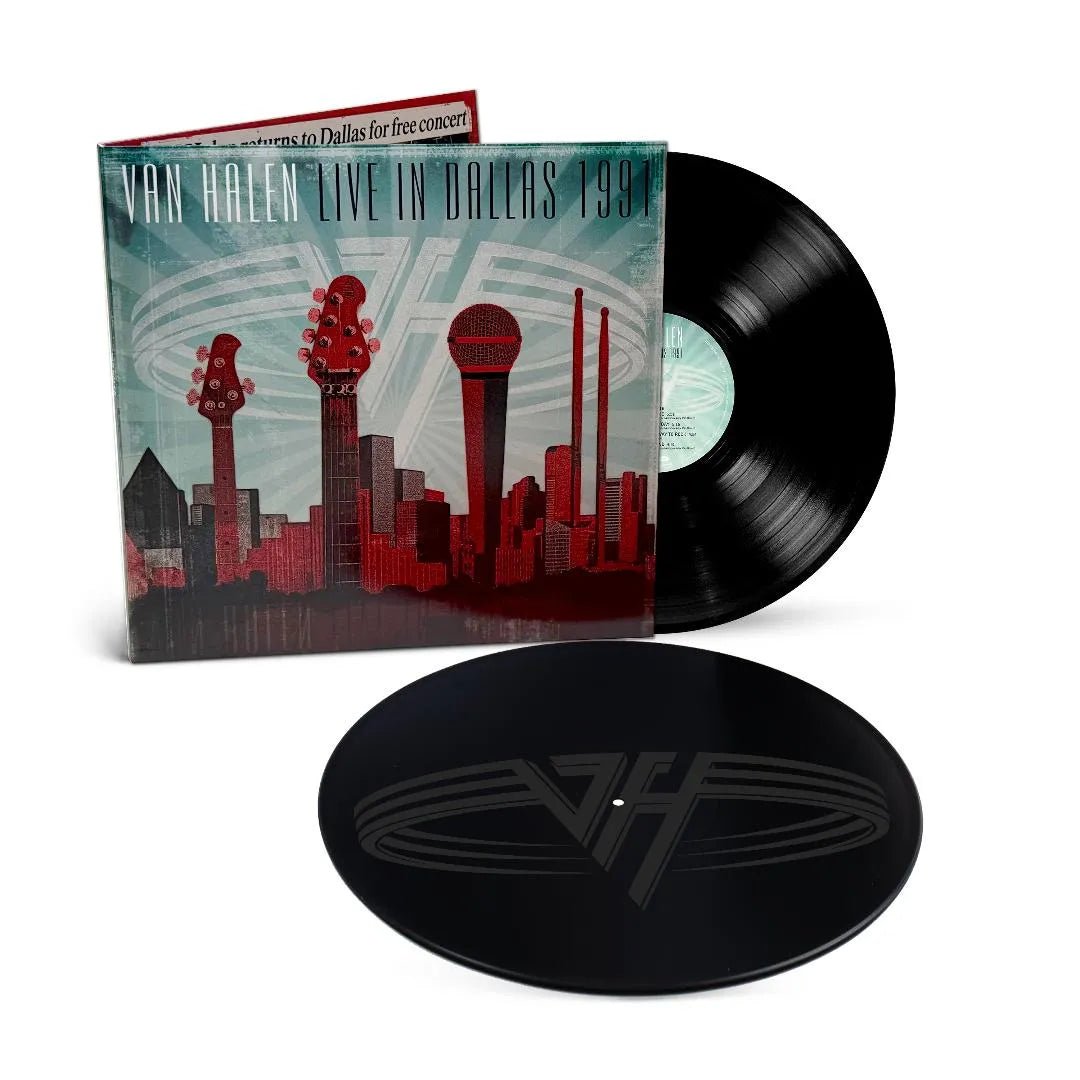 Live In Dallas 1991 2 LP set by Van Halen front cover artwork image