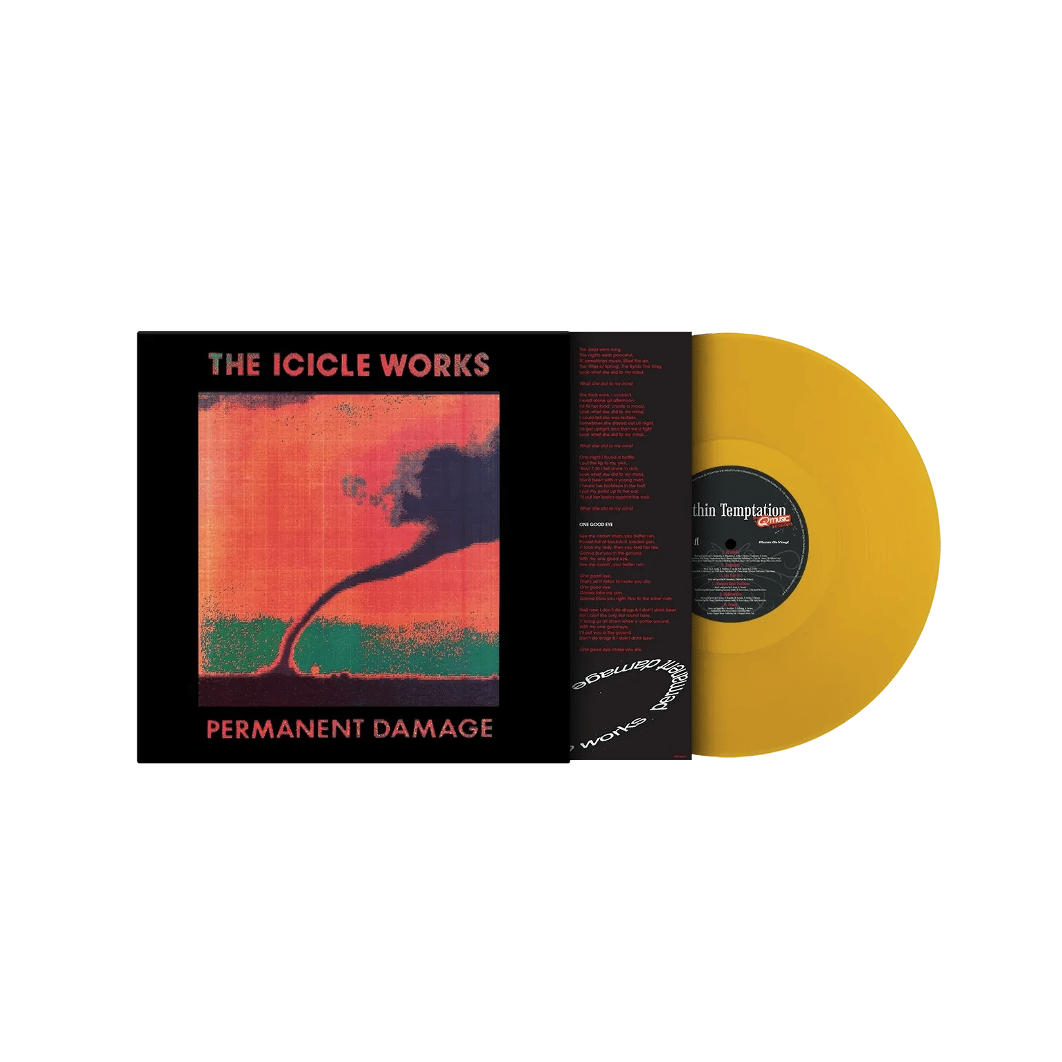 Permanent Damage LP on limited translucent yellow coloured vinyl