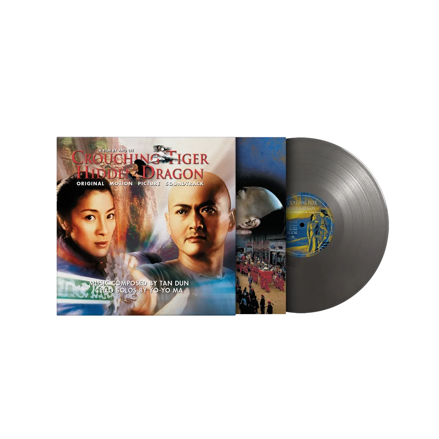 Crouching Tiger, Hidden Dragon soundtrack on silver vinyl with 4-page booklet

