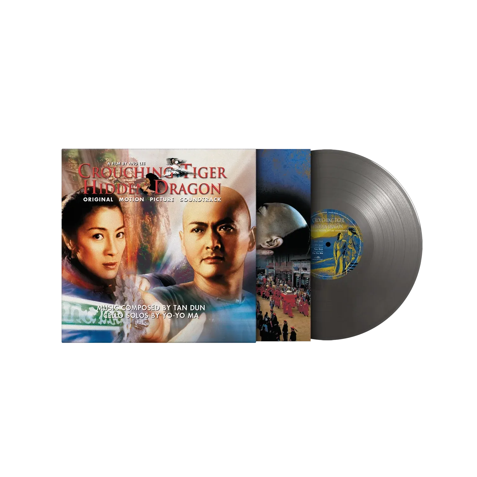 Crouching Tiger, Hidden Dragon soundtrack on silver vinyl with 4-page booklet

