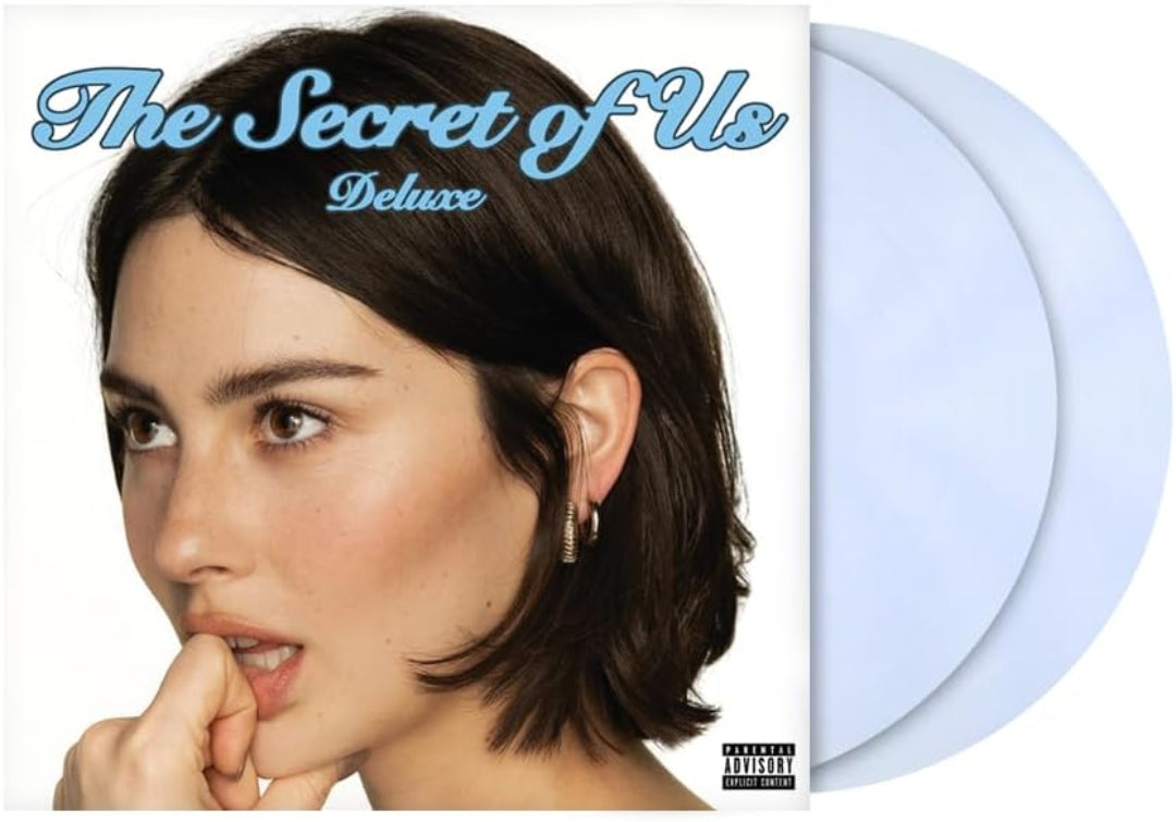 The Secret Of Us 2 LP white pearl vinyl Gracie Abrams front cover image