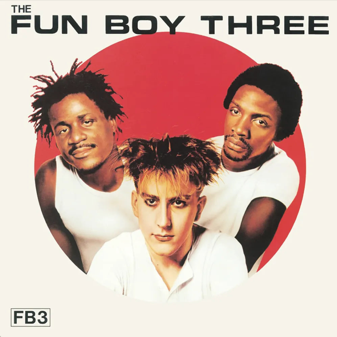 Fun Boy Three The Fun Boy Three LP red vinyl album cover artwork image