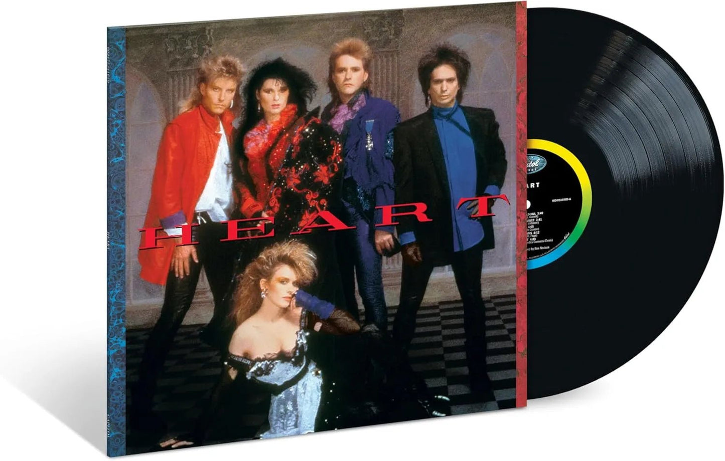 Heart LP record sleeve front cover What About Love album artwork image