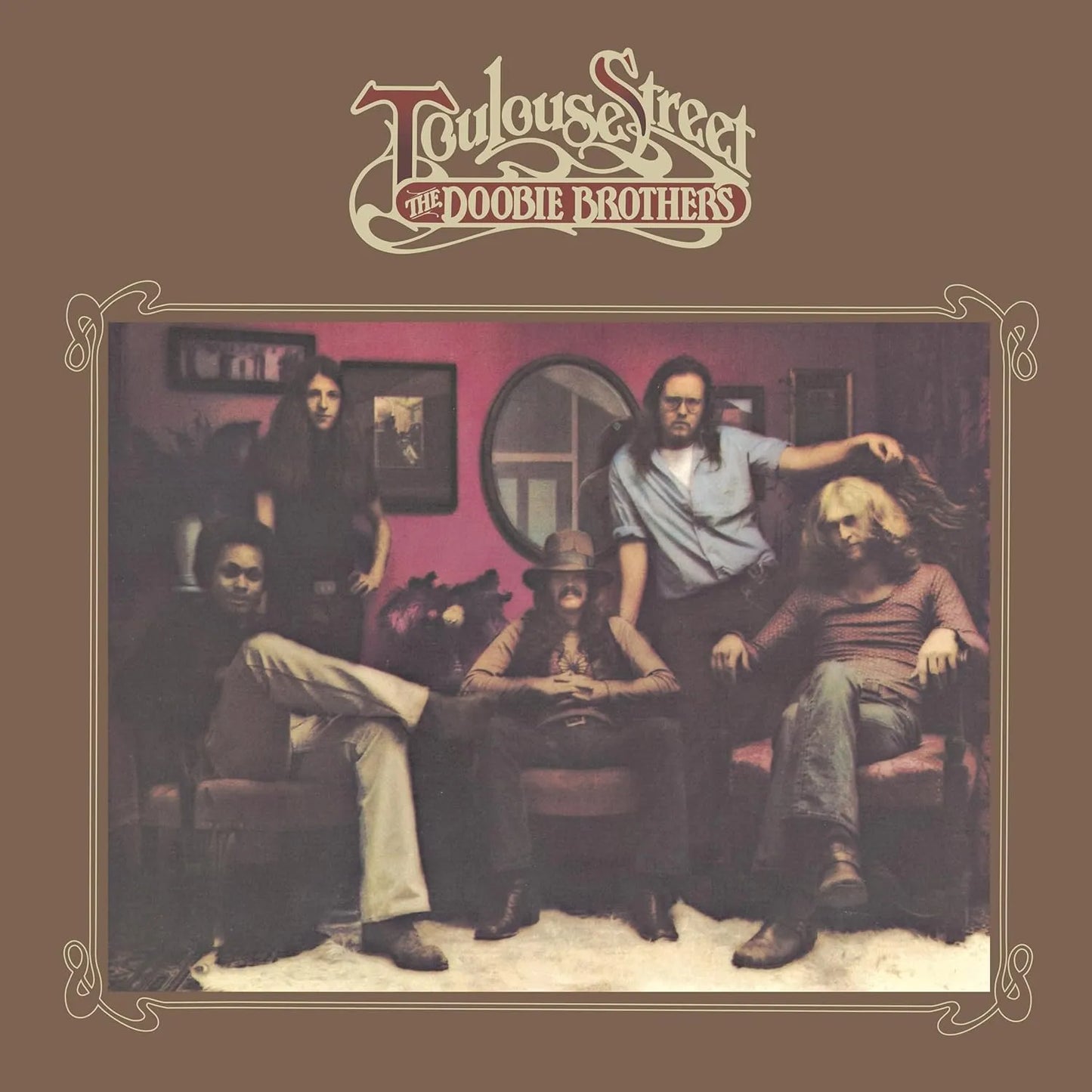 The Doobie Brothers Toulouse Street LP clear vinyl album cover artwork image