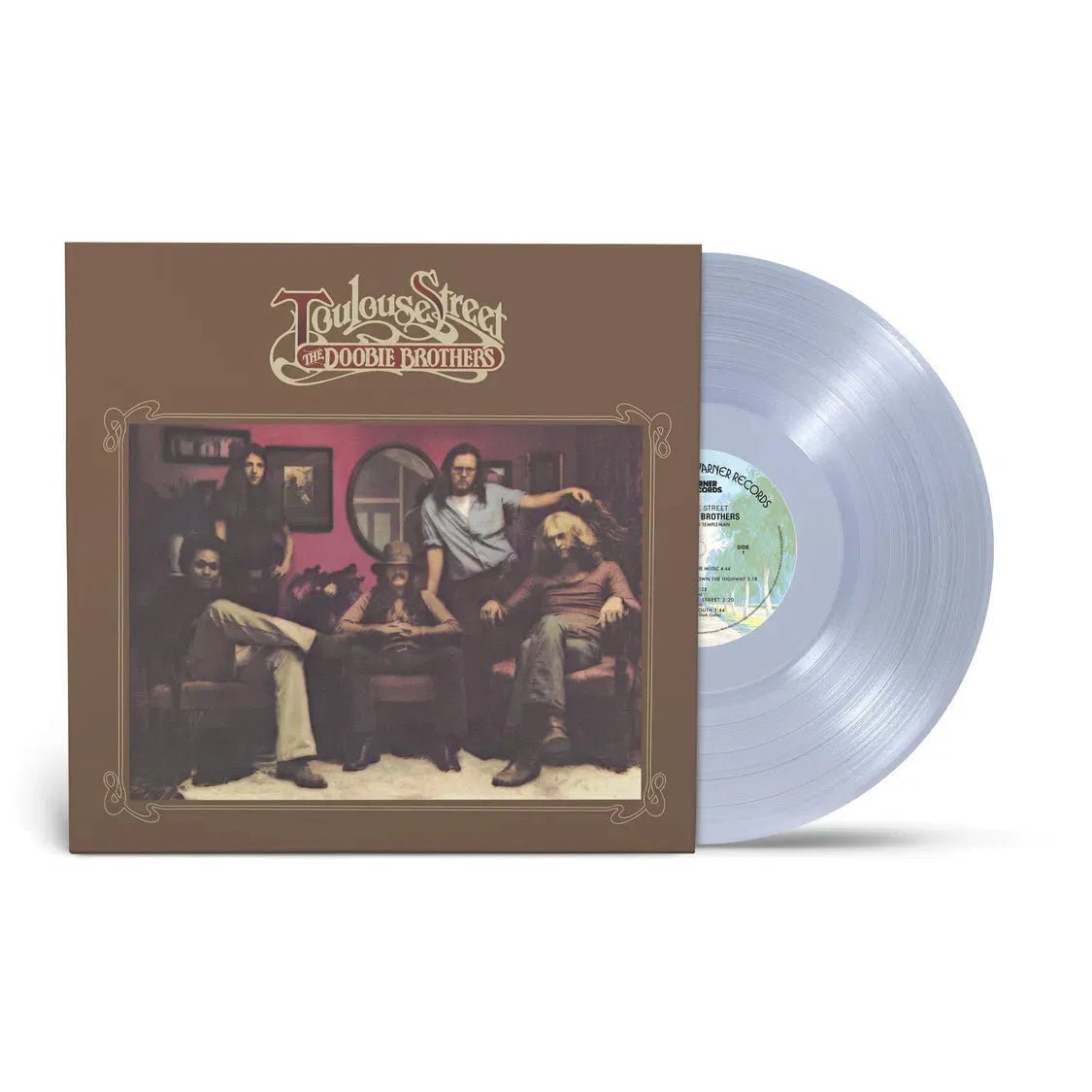 Toulouse Street LP by The Doobie Brothers clear vinyl record sleeve cover