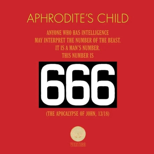 Aphrodite's Child 666 double LP featuring classic progressive rock masterpieces