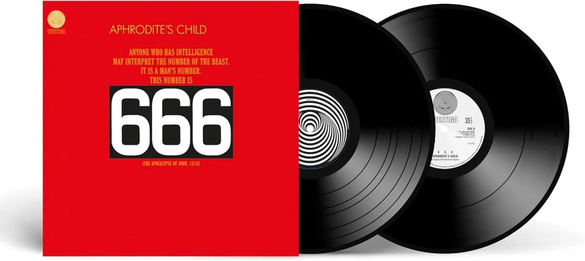 666 by Aphrodite's Child 2 LP vinyl with psychedelic and progressive rock sounds