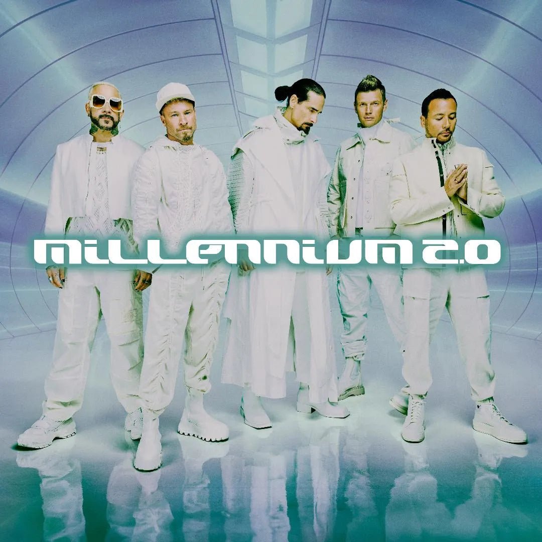 Front cover of Backstreet Boys – Millennium 2.with new anniversary artwork

