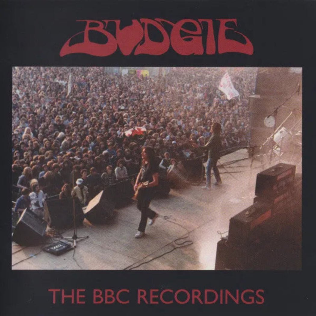 The BBC Recordings 2CD set by Budgie with rare live and studio tracks

