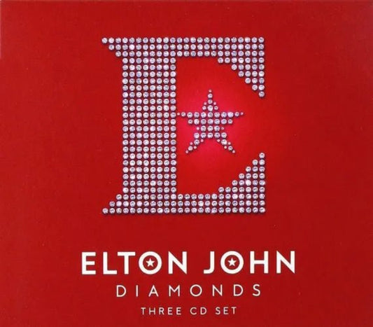 Diamonds 3 CD set by Elton John classic hits collection artwork