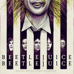 Various - Beetlejuice Beetlejuice Soundtrack (WW220) 2 LP Set Lime Green & Purple Vinyl