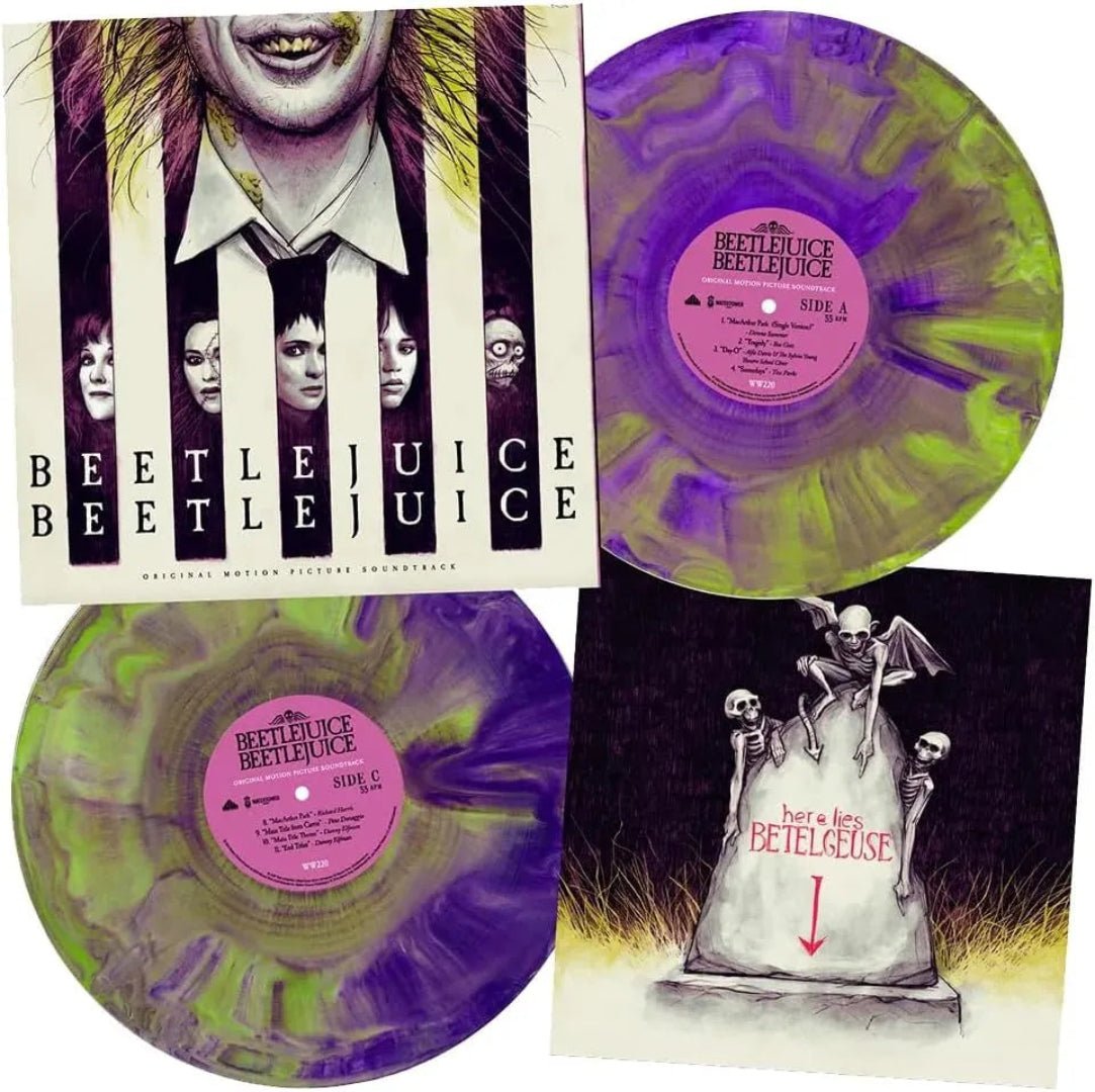 Various artists Beetlejuice movie soundtrack colored vinyl