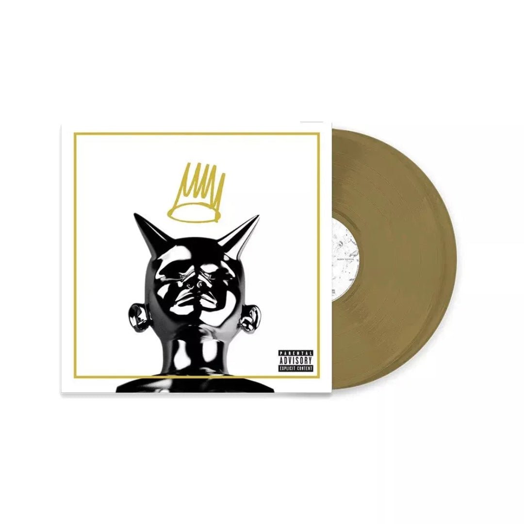 J. Cole second studio album Born Sinner on vinyl record
