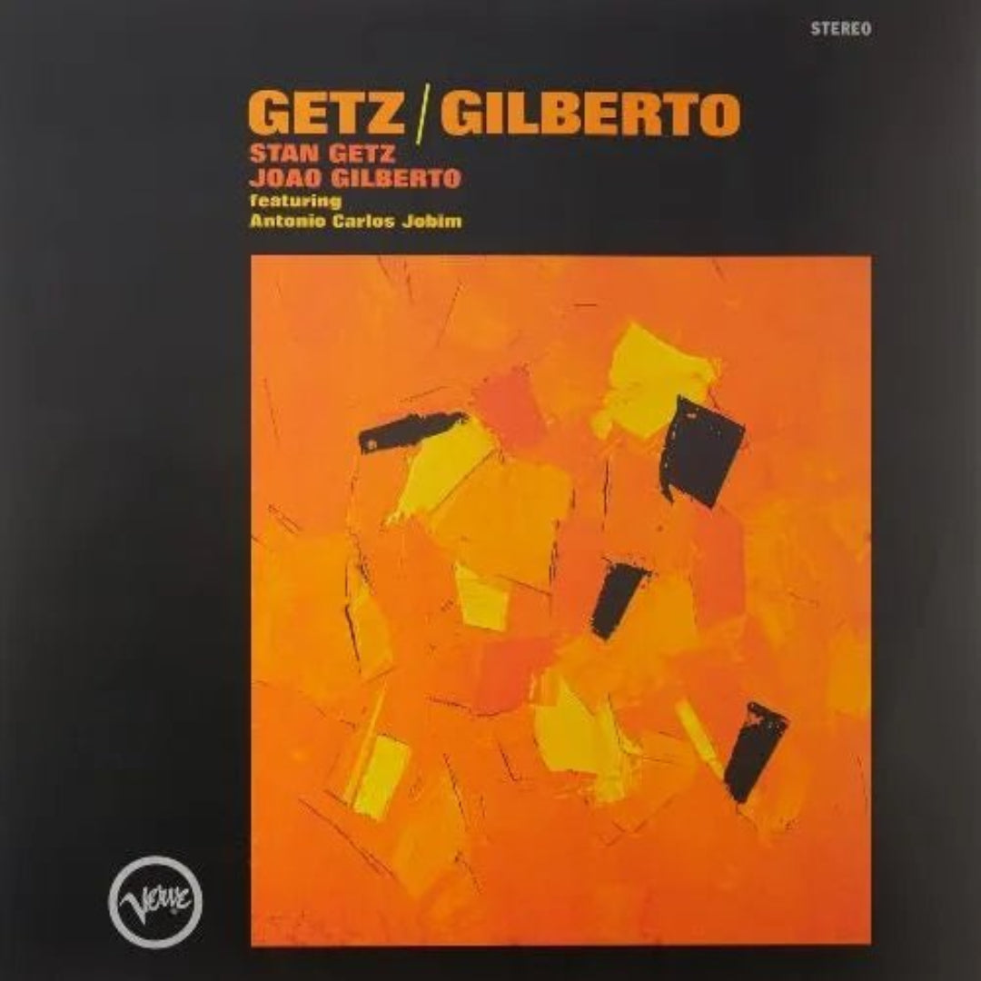 Stan Getz & João Gilberto Getz/Gilberto LP jazz album cover front artwork