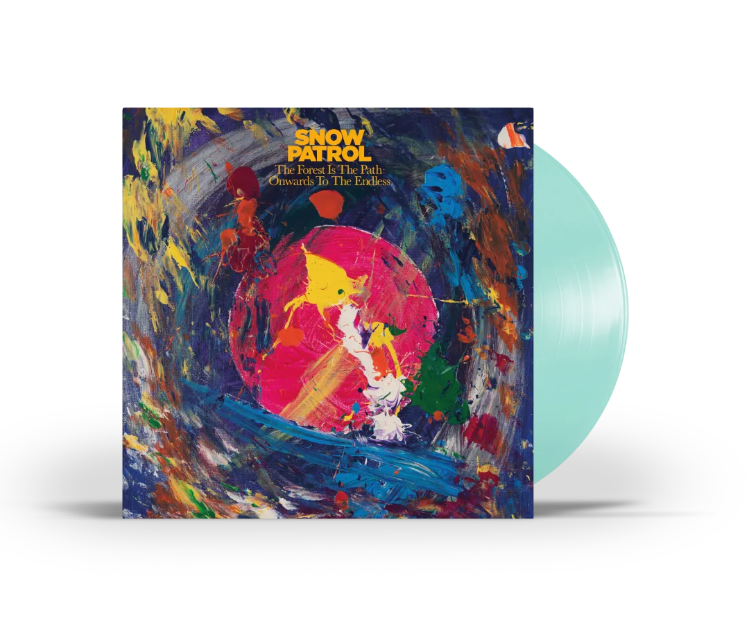 Snow Patrol The Forest Is The Path Onwards To The Endless EP Coke Bottle clear vinyl
